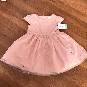 carters pink dress